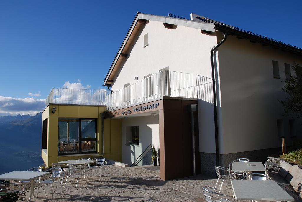 Berggasthaus Wasenalp Brig Exterior photo